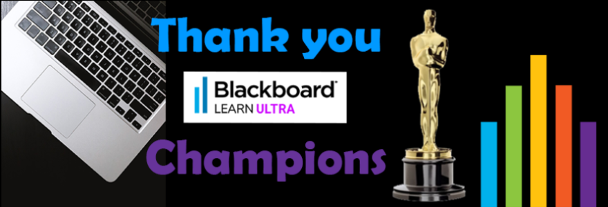 Thank you Bb Learn Ultra Champions