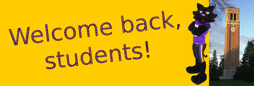 Welcome back, Students!